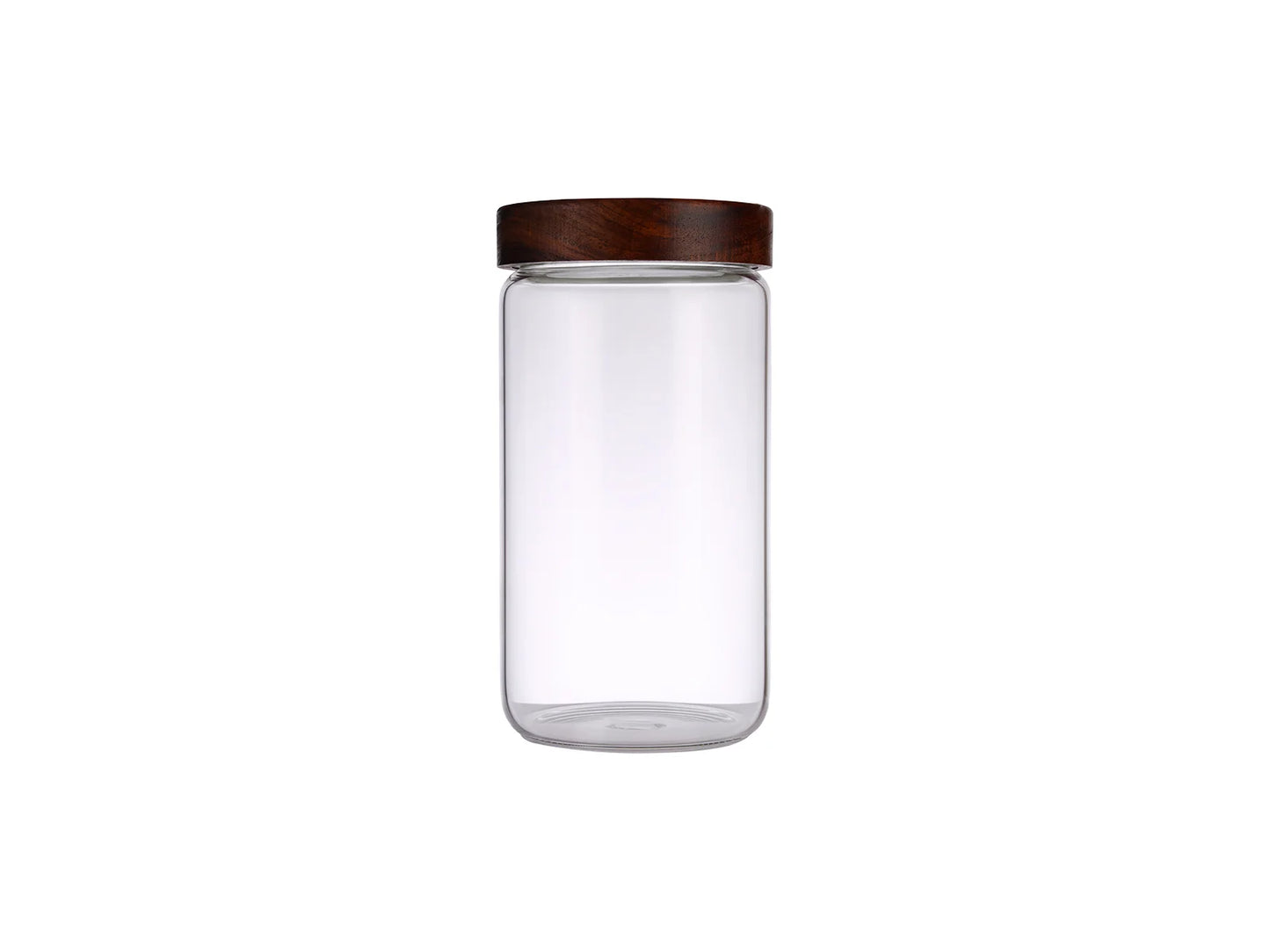 Dubblin Grove Borosilicated Glass Storage Containers with Wooden Lid