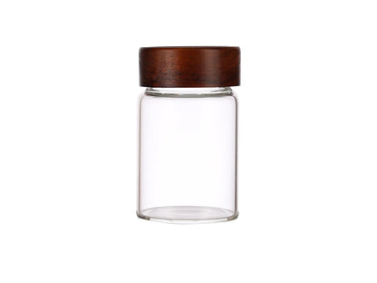 Dubblin Grove Borosilicated Glass Storage Containers with Wooden Lid