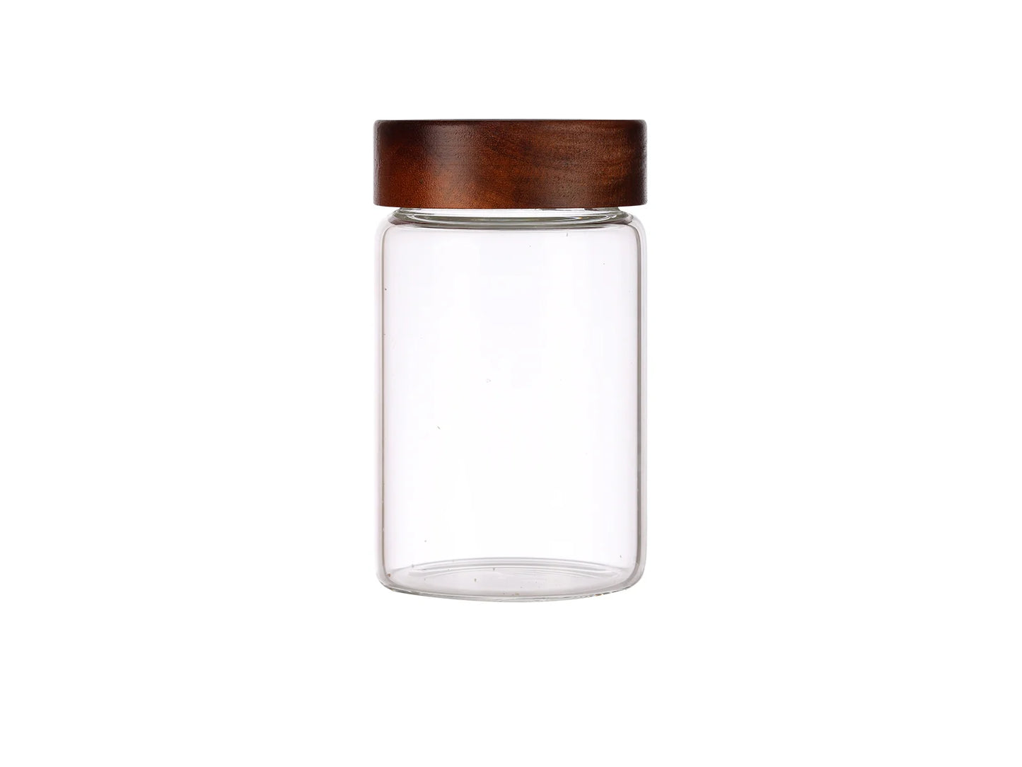 Dubblin Grove Borosilicated Glass Storage Containers with Wooden Lid