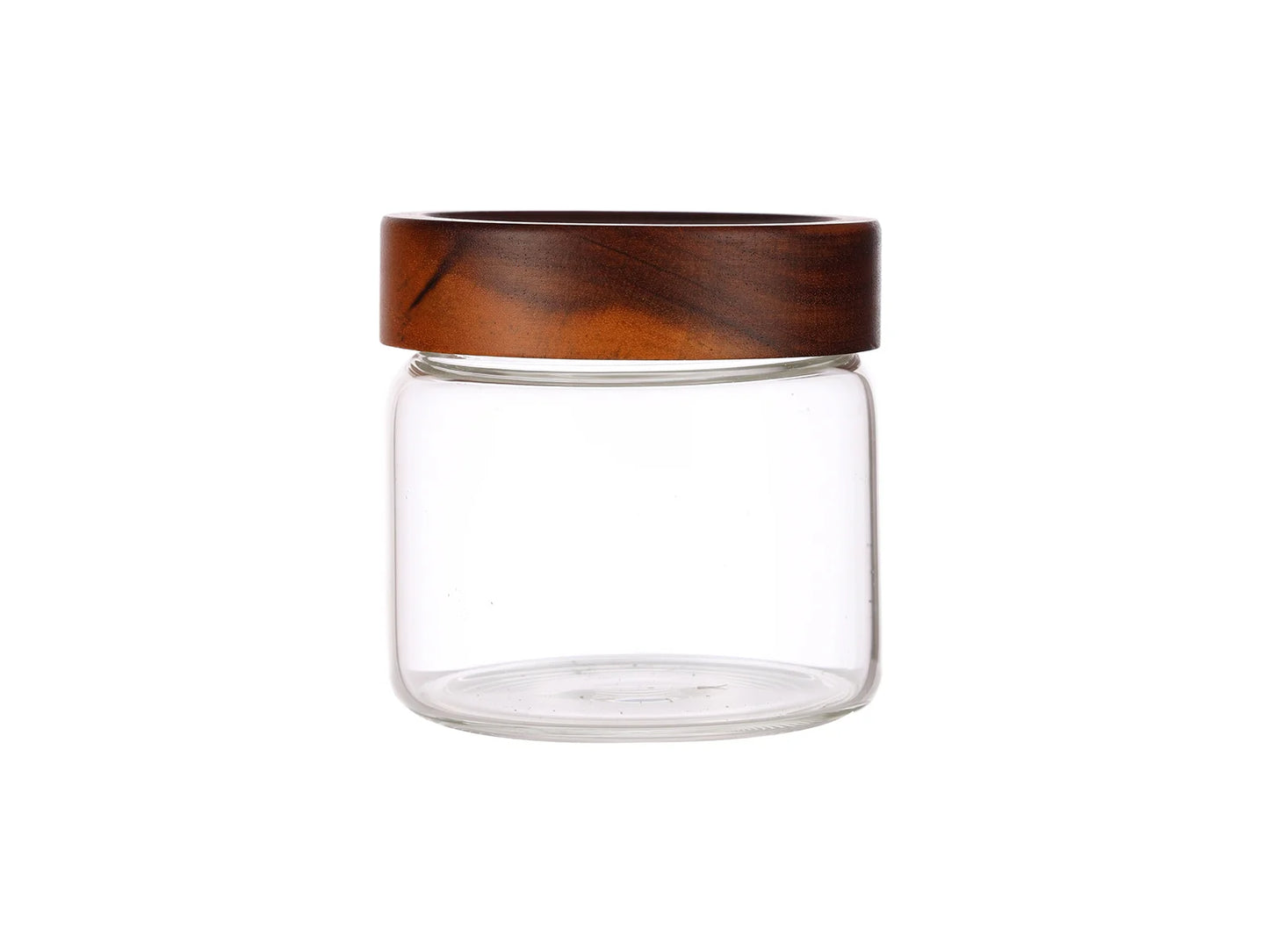 Dubblin Grove Borosilicated Glass Storage Containers with Wooden Lid