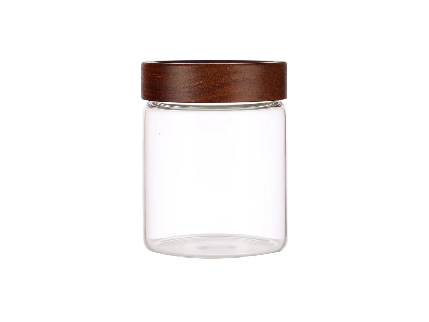 Dubblin Grove Borosilicated Glass Storage Containers with Wooden Lid