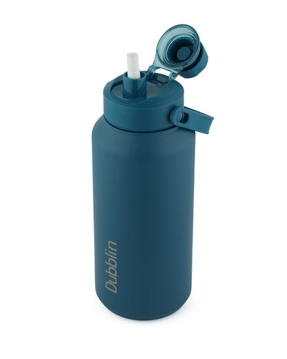 Dubblin Jumbo 1800 Thermal Vacuum Insulated Bottle (with Optional Straw Included)