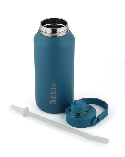 Dubblin Jumbo 1800 Thermal Vacuum Insulated Bottle (with Optional Straw Included)