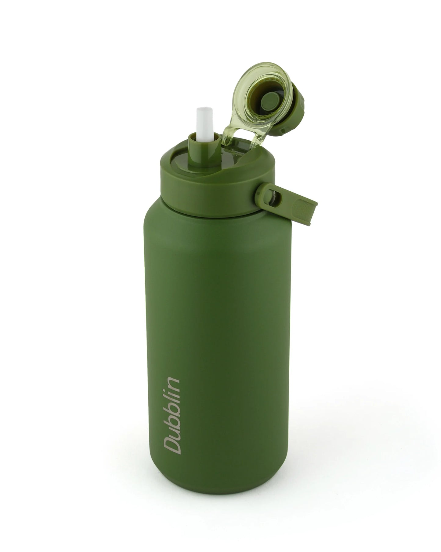Dubblin Jumbo 1800 Thermal Vacuum Insulated Bottle (with Optional Straw Included)