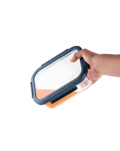 Dubblin Borosilicate Glass Container Rectangle with Glass Lid