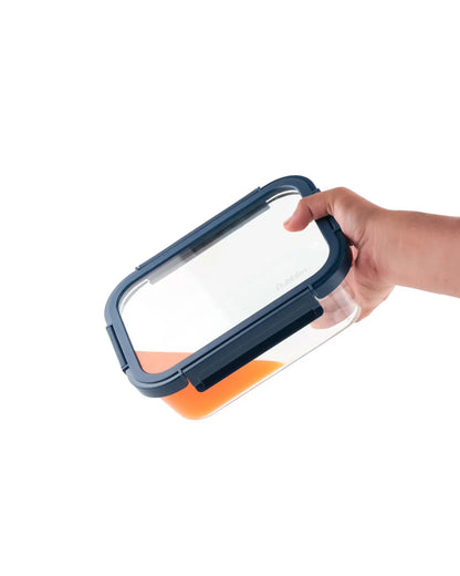 Dubblin Borosilicate Glass Container Rectangle with Glass Lid
