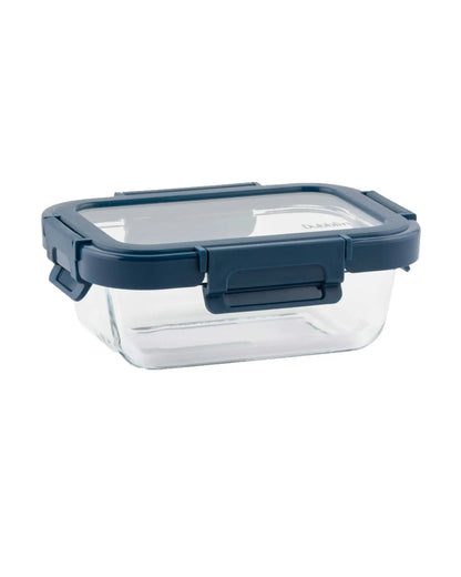 Dubblin Borosilicate Glass Container Rectangle with Glass Lid