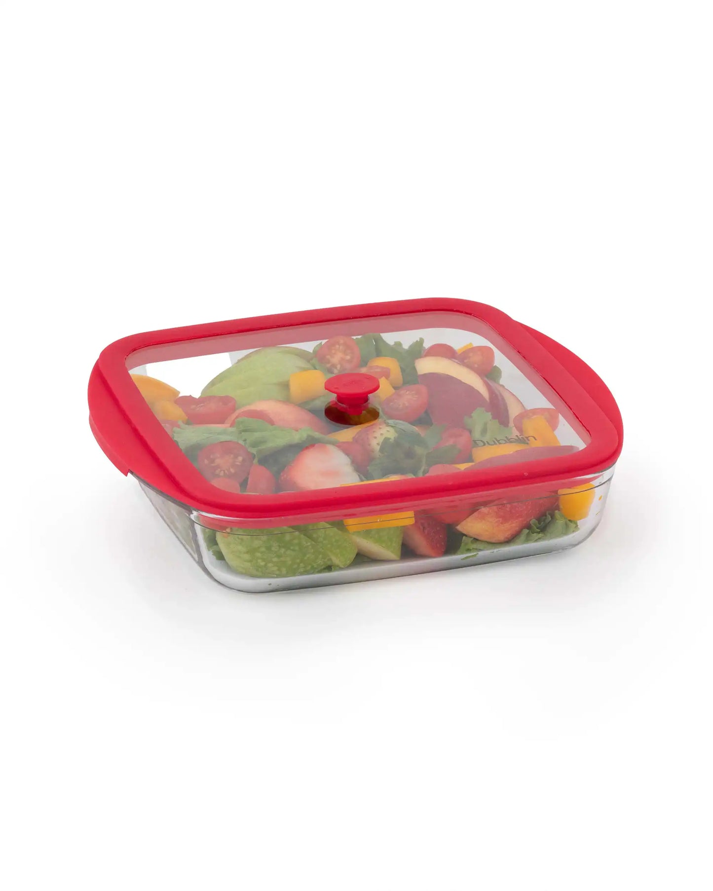 Dubblin Latino Borosilicate Glass Serving Dish Container Square