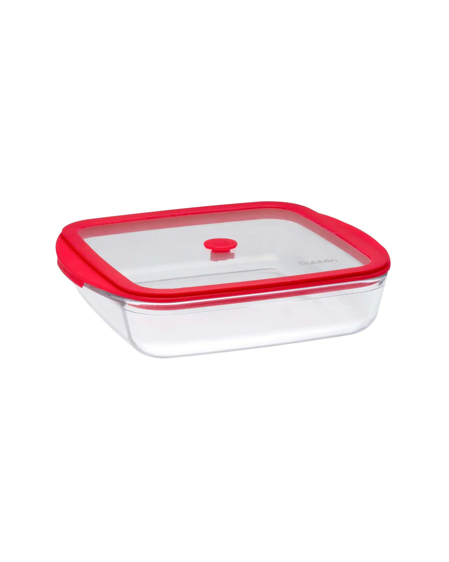 Dubblin Latino Borosilicate Glass Serving Dish Container Square