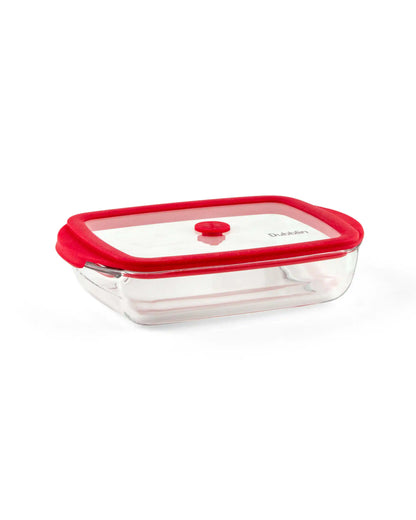 Dubblin Latino Borosilicate Glass Serving Dish Container Rectangle