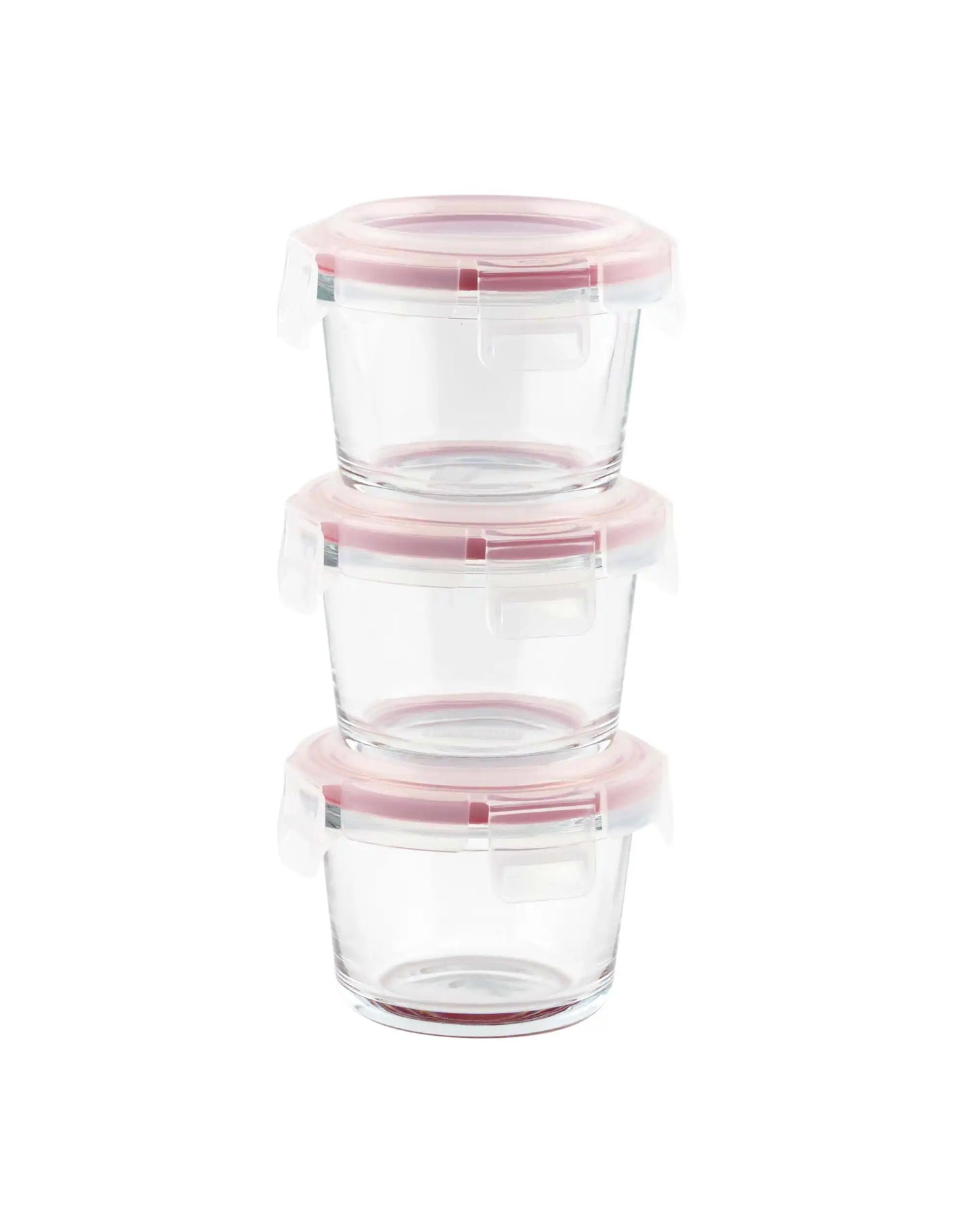 Dubblin Borosilicate Glass Containers Set of 3