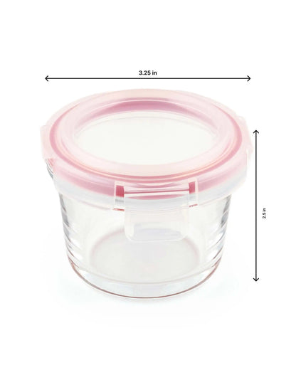 Dubblin Borosilicate Glass Containers Set of 3