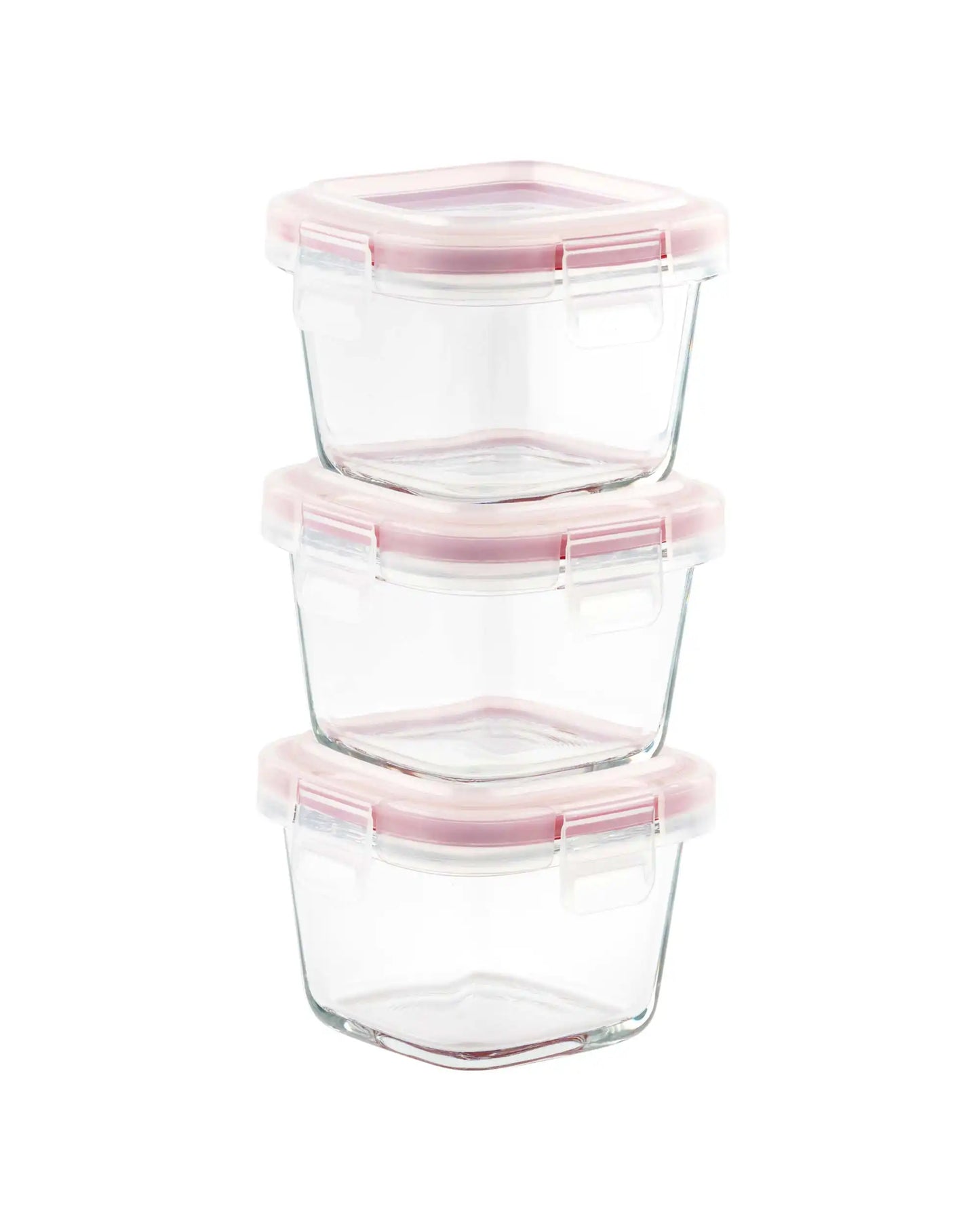 Dubblin Borosilicate Glass Containers Set of 3