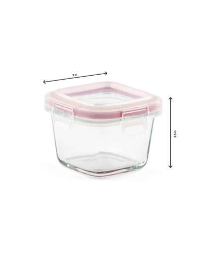 Dubblin Borosilicate Glass Containers Set of 3