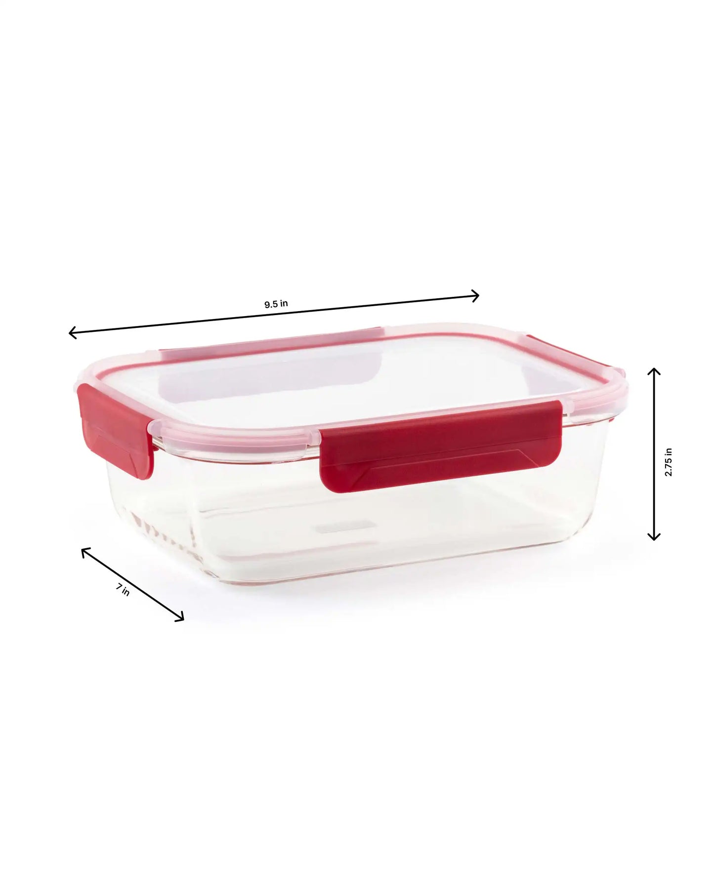 Dubblin Borosilicate Glass Container Rectangle