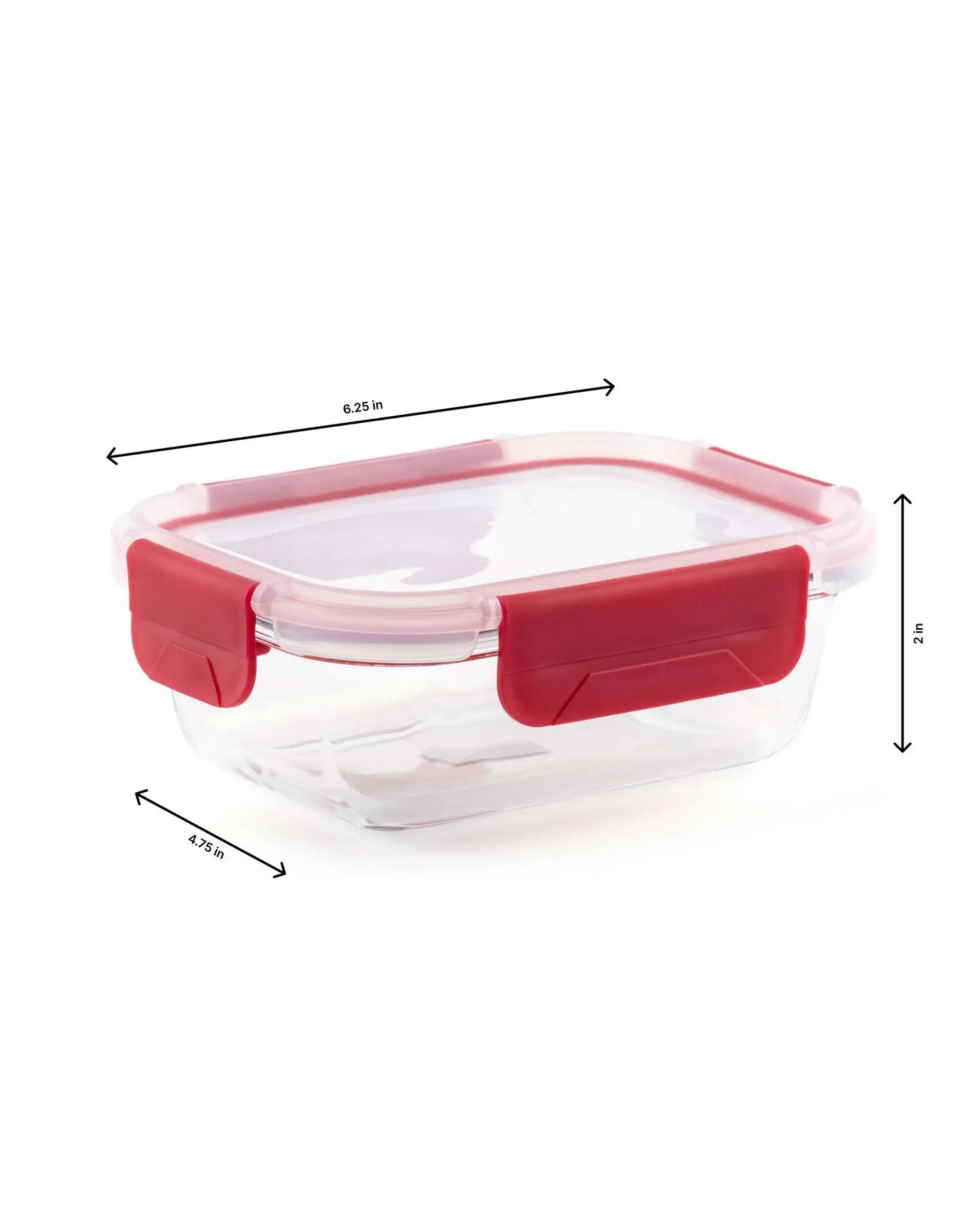Dubblin Borosilicate Glass Container Rectangle