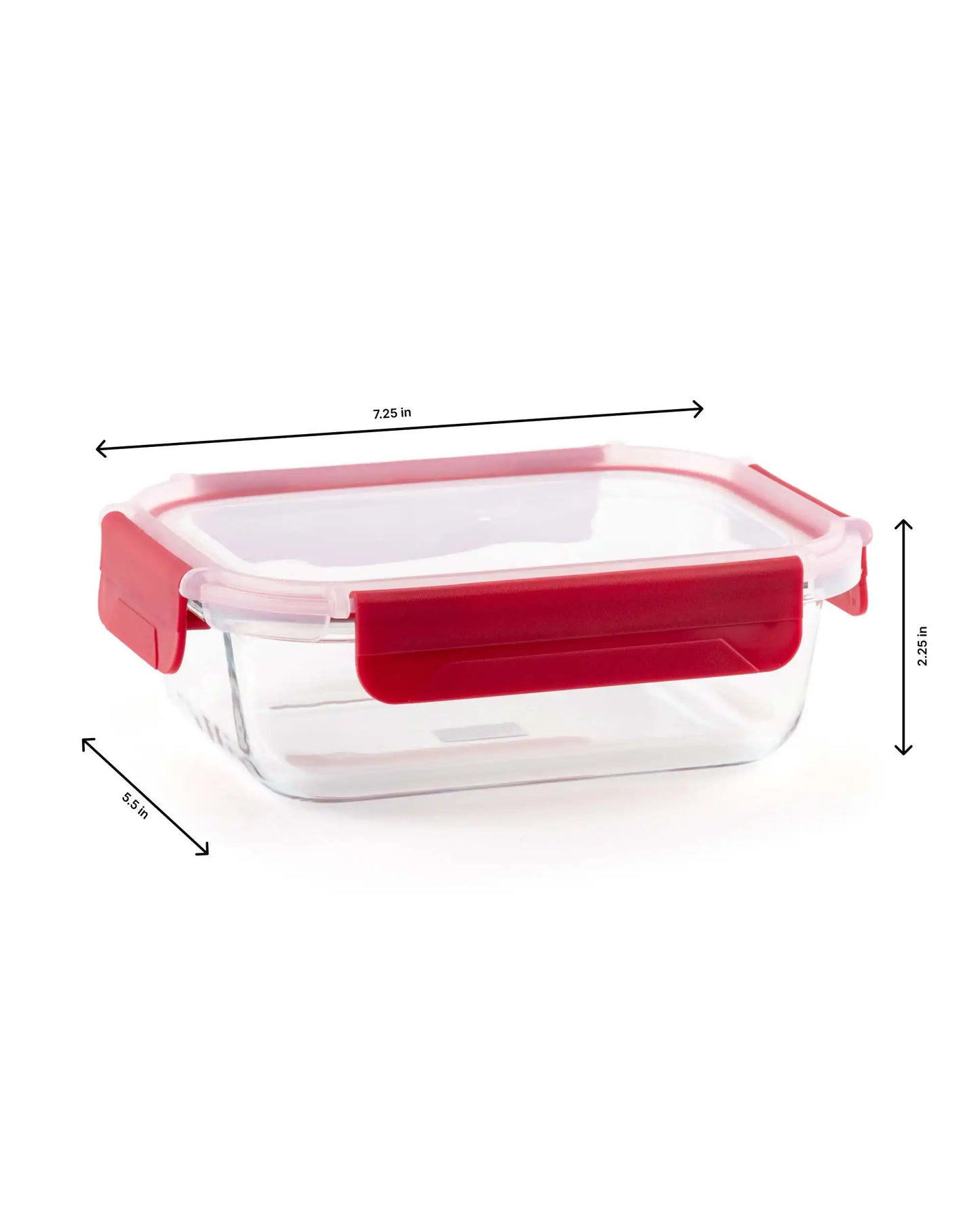 Dubblin Borosilicate Glass Container Rectangle