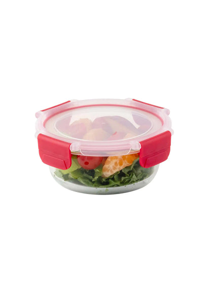 Dubblin Borosilicate Glass Container Round