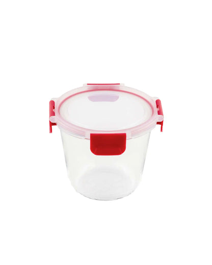 Dubblin Borosilicate Glass Container Round