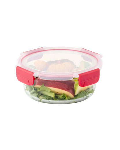 Dubblin Borosilicate Glass Container Round