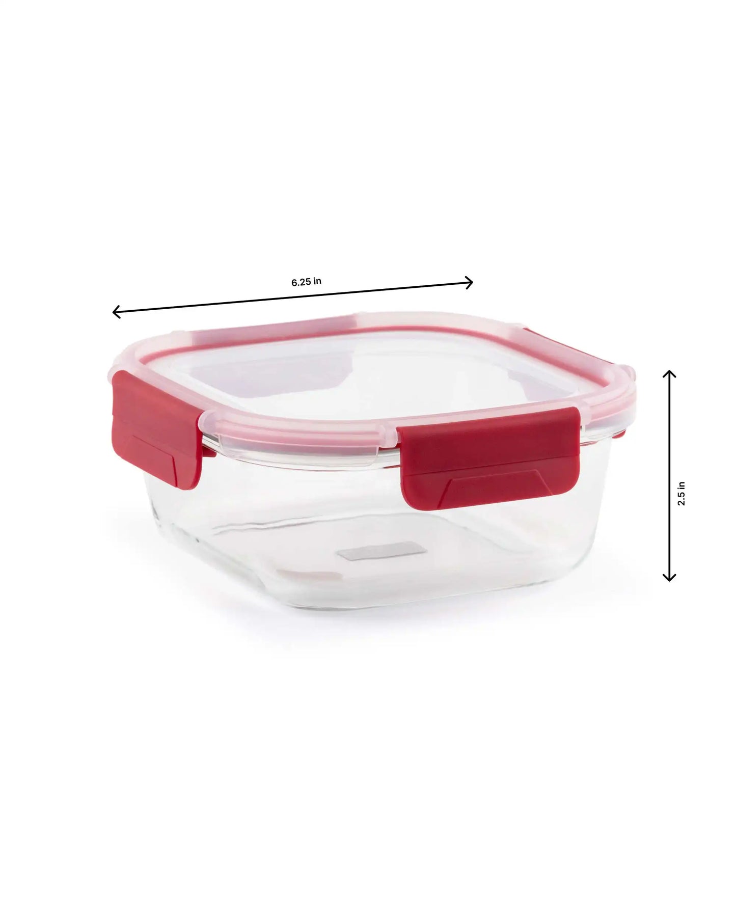 Dubblin Borosilicate Glass Container Square
