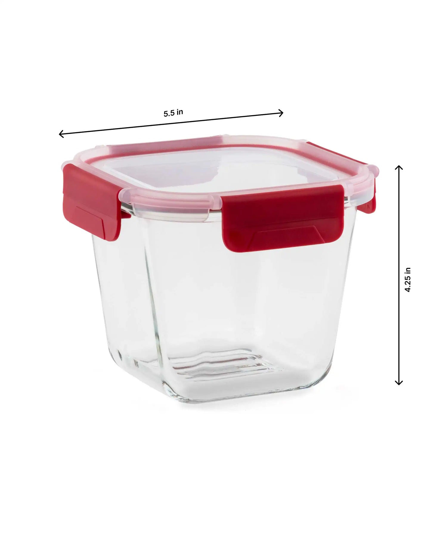 Dubblin Borosilicate Glass Container Square