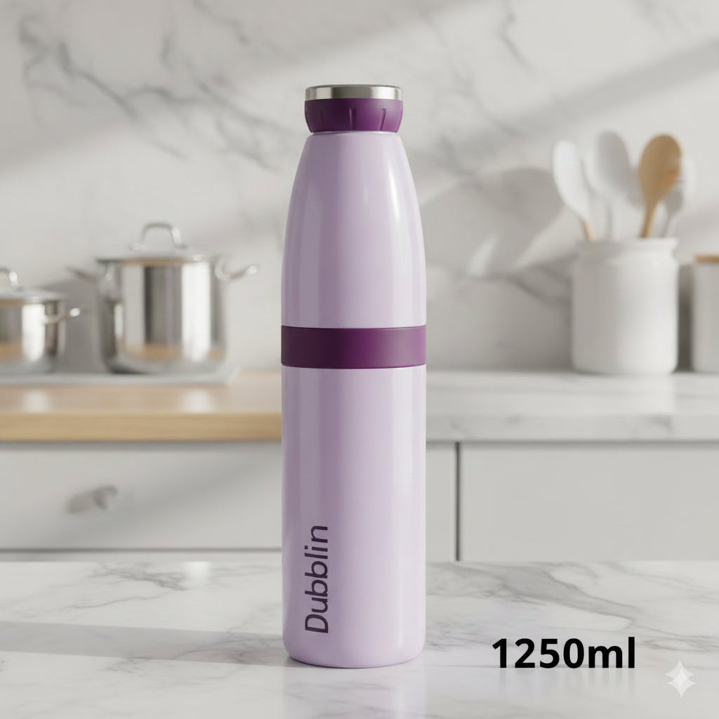 Dubblin Mountain 1250ml Stainless Steel Bottle