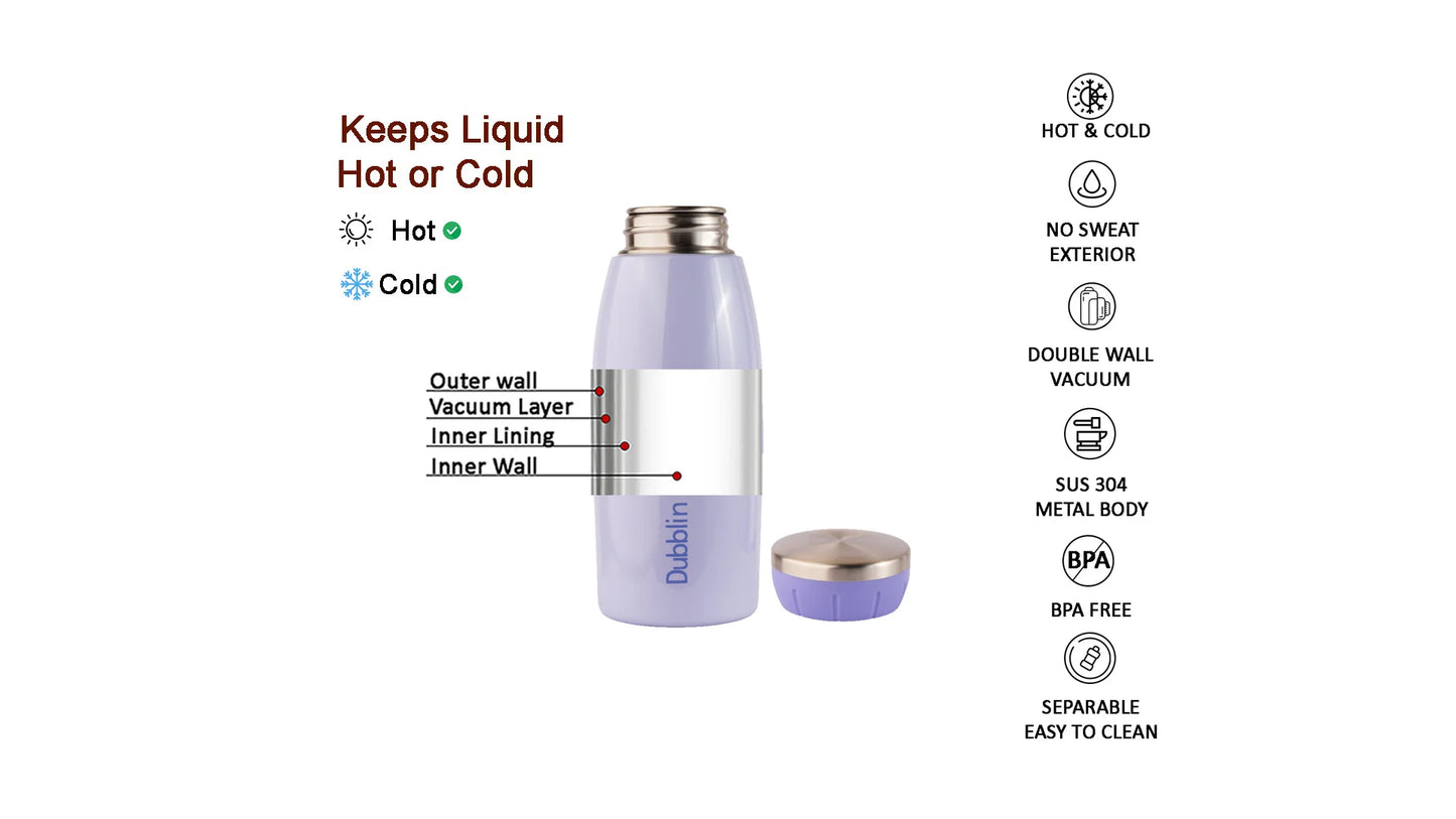 Dubblin Mountain 500 Stainless Steel Bottle