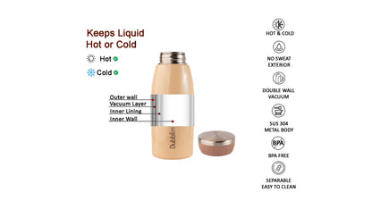 Dubblin Mountain 500 Stainless Steel Bottle