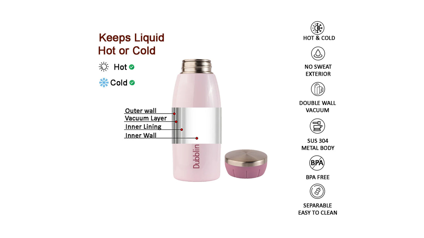 Dubblin Mountain 500 Stainless Steel Bottle