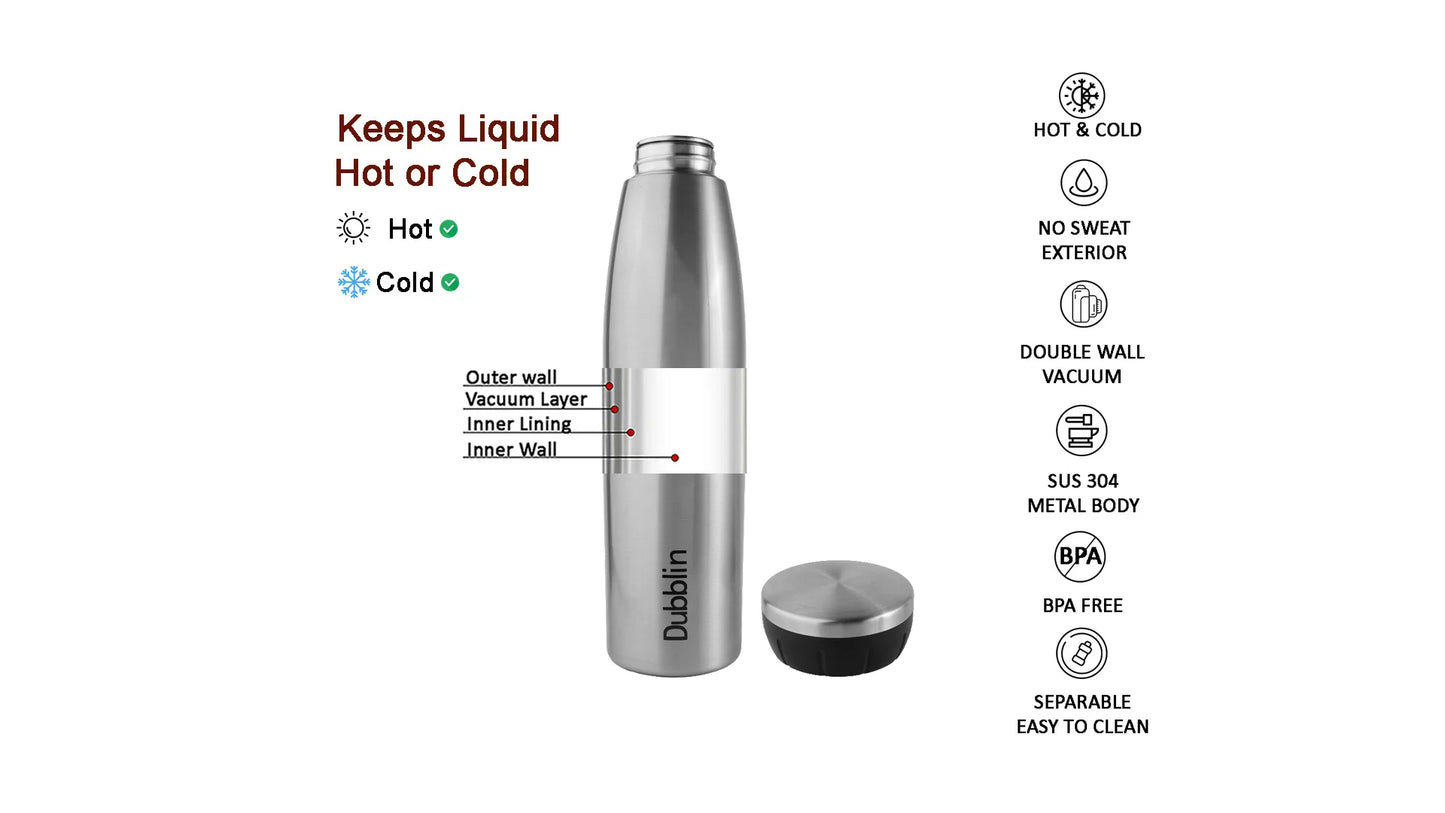 Dubblin Mountain 750 Stainless Steel Bottle