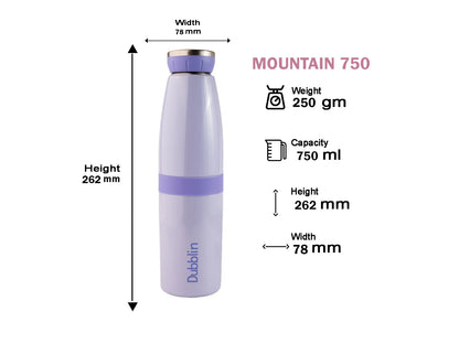 Dubblin Mountain 750 Stainless Steel Bottle