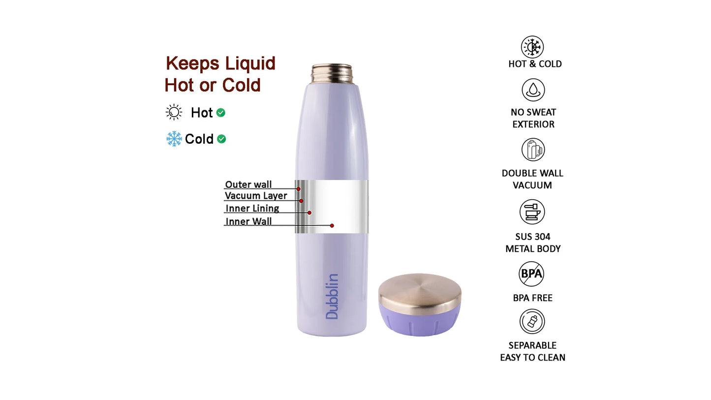 Dubblin Mountain 1000 Stainless Steel Bottle