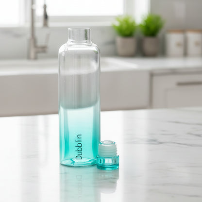 Dubblin Pure 800ml Borosilicate Glass Bottle with Push Cap