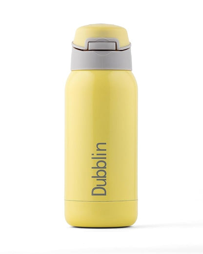 Dubblin Robot 300ml Thermal Vacuum Insulated Bottle with Straw