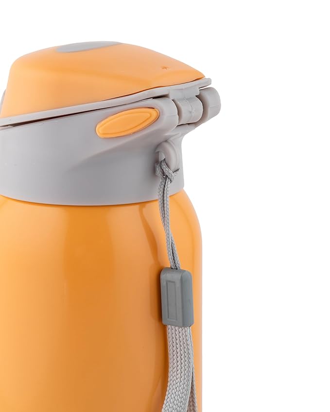 Dubblin Robot 300ml Thermal Vacuum Insulated Bottle with Straw