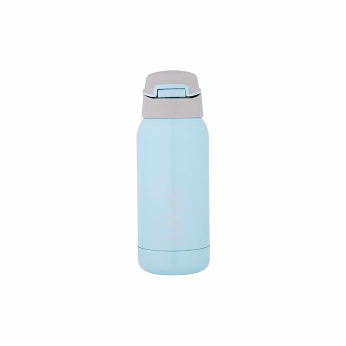 Dubblin Robot 300ml Thermal Vacuum Insulated Bottle with Straw