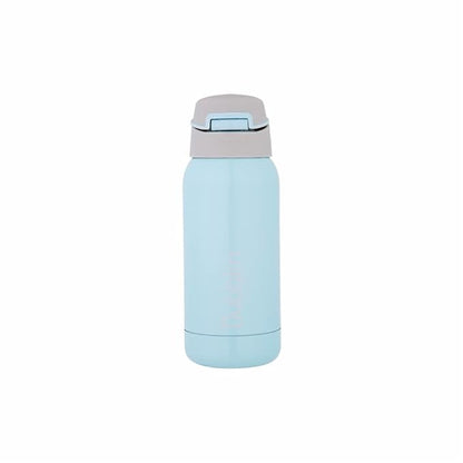 Dubblin Robot 300ml Thermal Vacuum Insulated Bottle with Straw