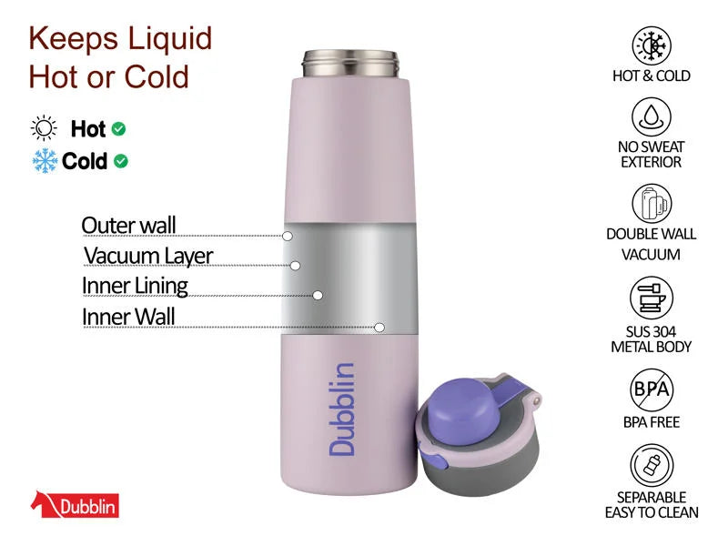 Dubblin Ruff & Tuff 1000 Thermal Vacuum Insulated Bottle