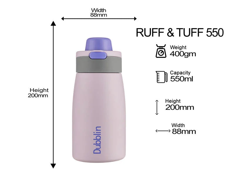 Dubblin Ruff &Tuff 550 Thermal Vacuum Insulated Bottle