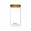 Dubblin Borosilicate Glass Storage Container With Wooden Lid