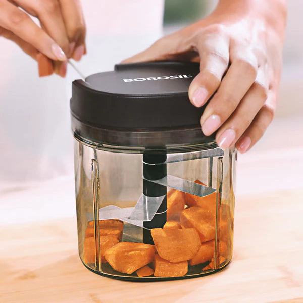 Borosil EasyPull Chopper - 600ml & 900ml