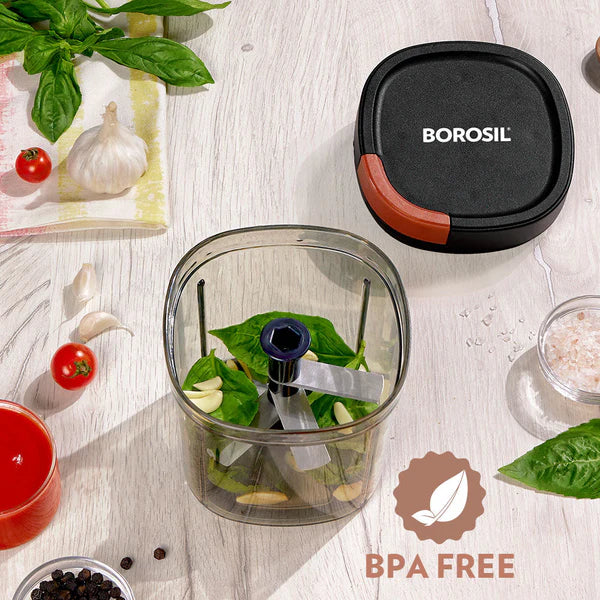 Borosil EasyPull Chopper - 600ml & 900ml