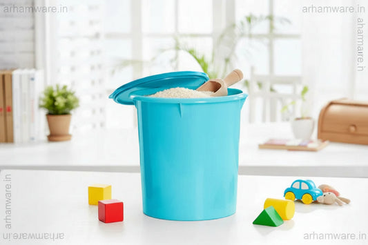 Tupperware Giant Canister Round 9ltr capacity for Dry & Fridge Storage