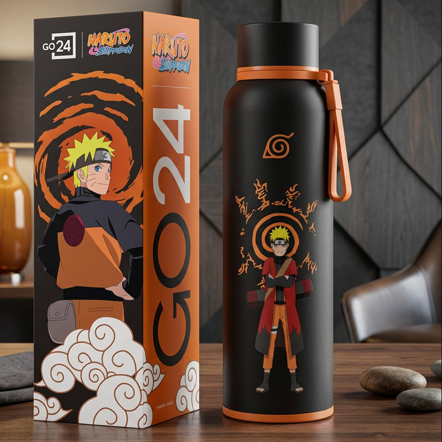 Go24 Naruto 1000 Thermal Vacuum Insulated Bottle