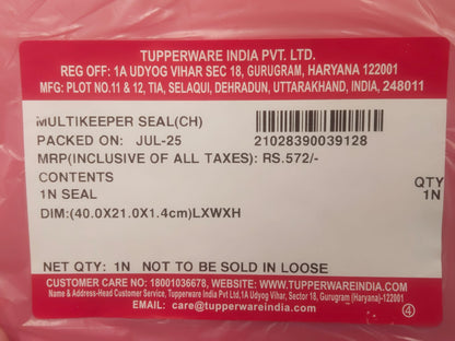 Tupperware Multi Keeper Seal