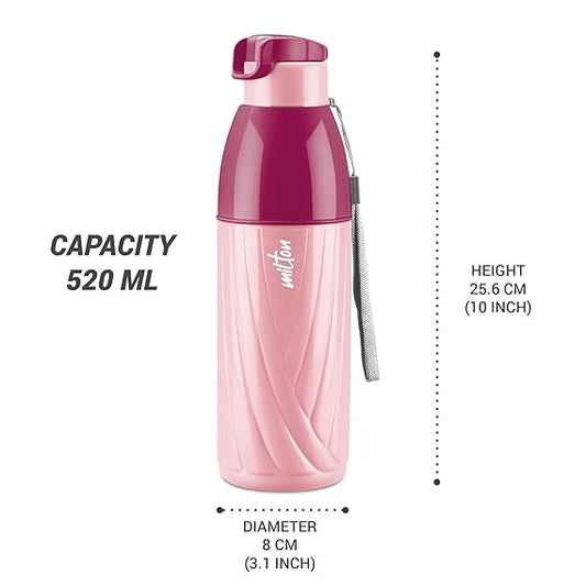 Milton Glacier Bottle 600ml - Outside Plastic Inside Stainless Steel