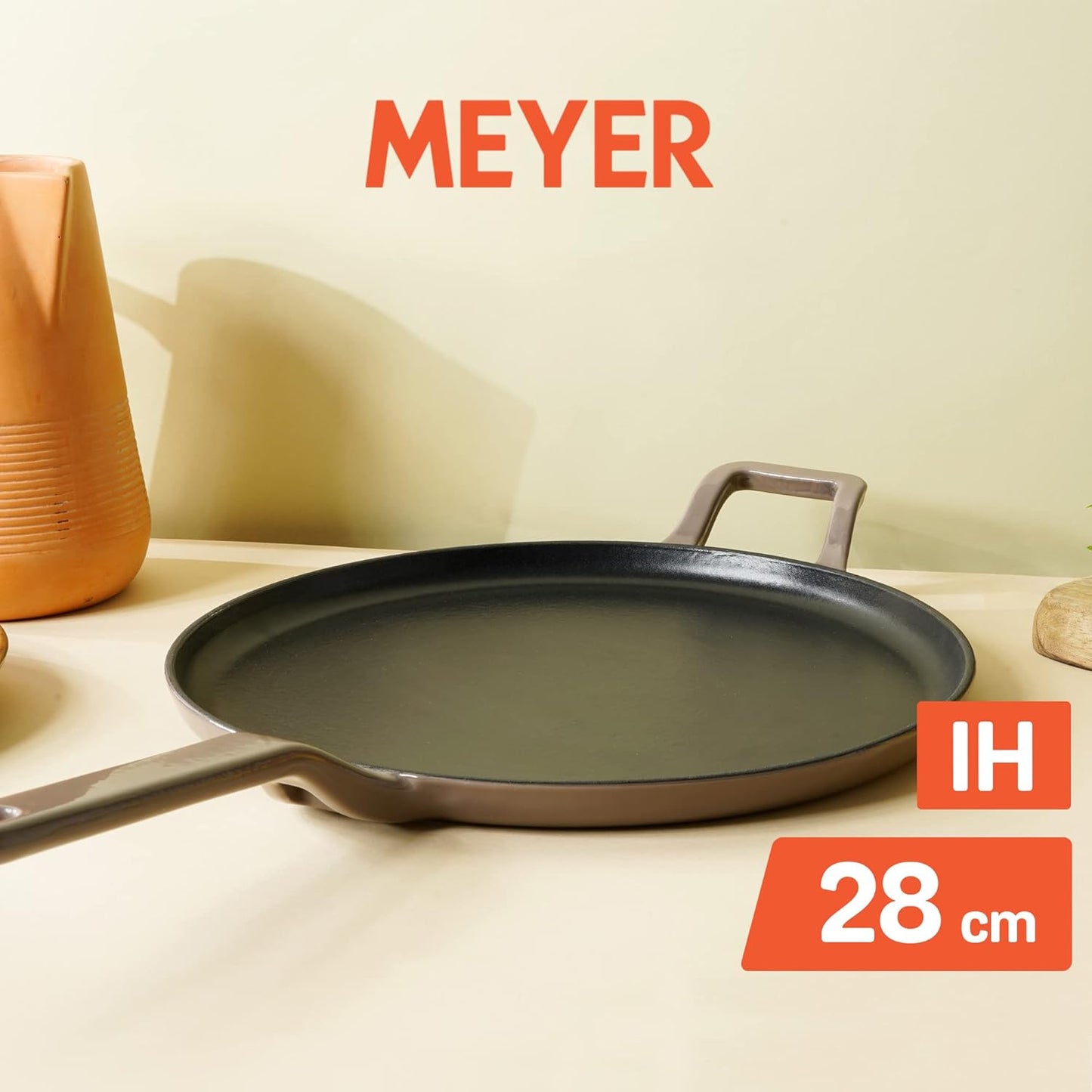 Meyer Cast Iron Flat Tawa