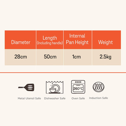 Meyer Cast Iron Flat Tawa