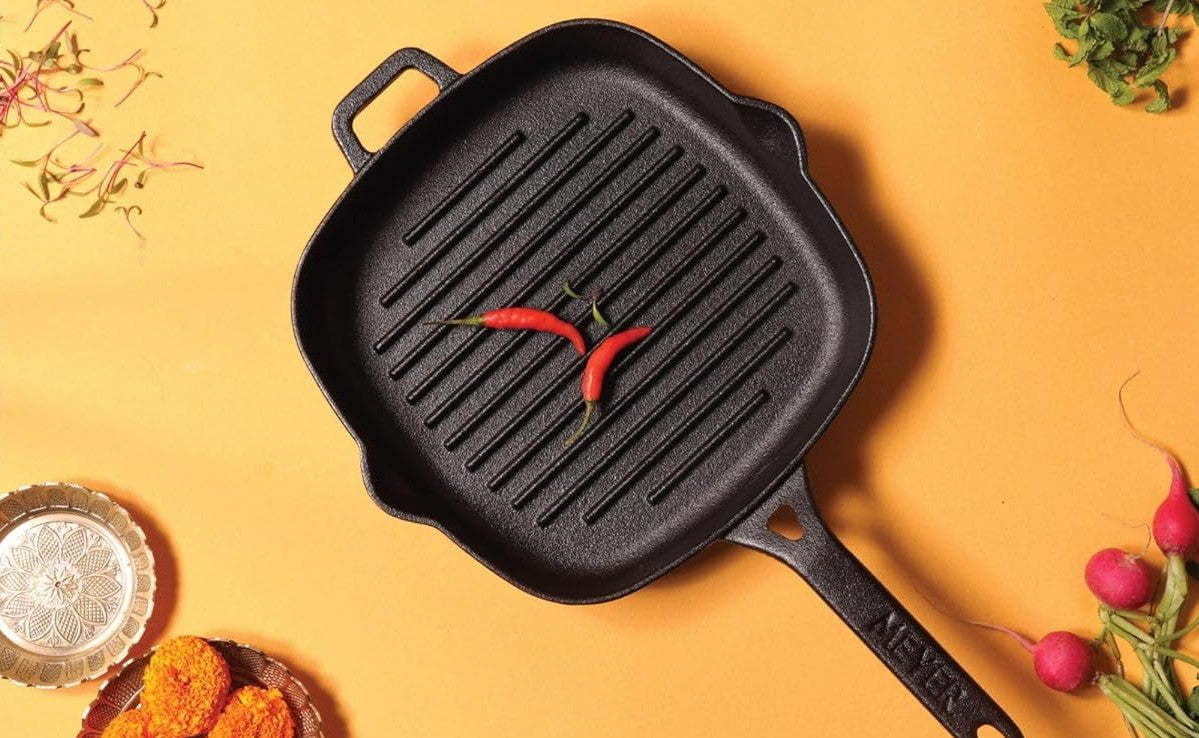 Meyer Cast Iron Grill pan 25cm